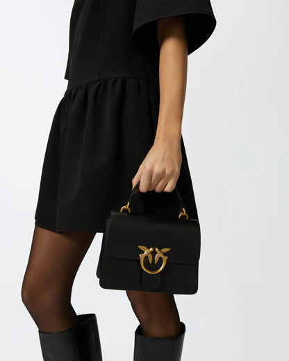 PINKO LOVE ONE TOP HANDLE MINI LIGHT SS26