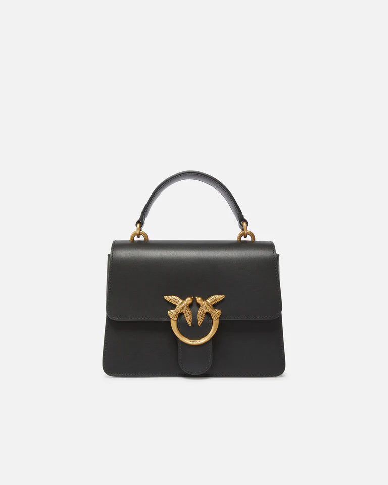 PINKO LOVE ONE TOP HANDLE MINI LIGHT SS26
