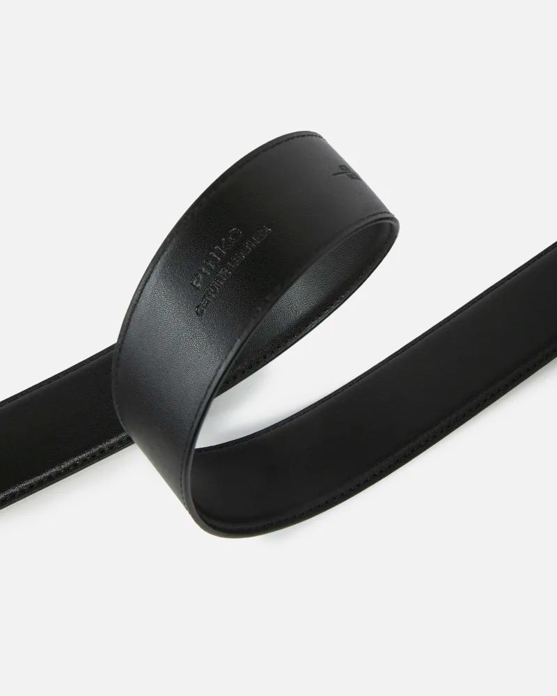 PINKO  LOVE BERRY H4 BELT.LOW VITELLO FW25