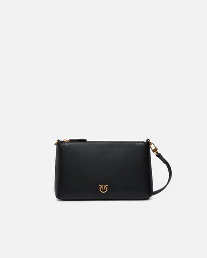 PINKO  FLAT HORIZONTAL MINI VITELLO SETA SS26
