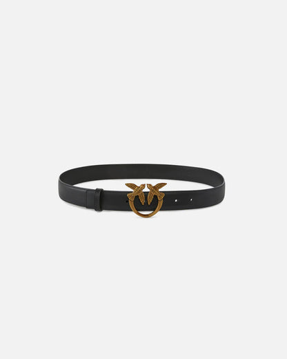 PINKO  LOVE BERRY H3 BELT.LOW VITELLO SS26