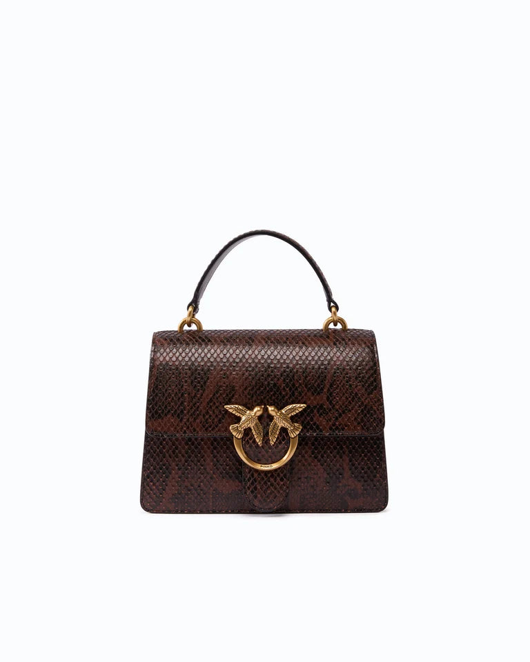 PINKO Borsa mini LOVE ONE TOP HANDLE MINI LIGHT