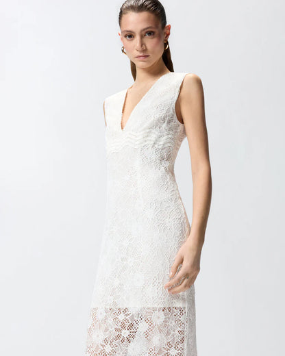 Pinko AUDREY REBRODE-SPITZENKLEID SS26