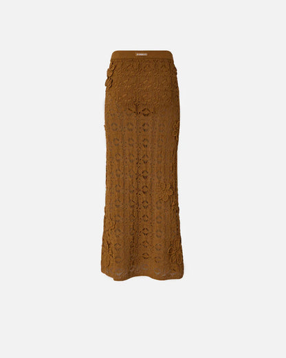 PINKO  ANTHEMIS GONNA CROCHET SEWON  SS26