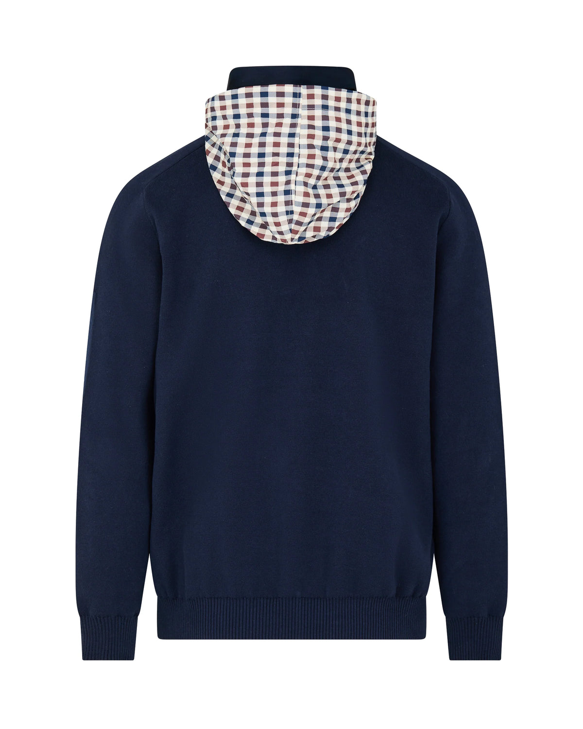 AQUASCUTUM MAGLIA COTTON KNIT 1/4 ZIP SWEATER AA_A006_WO002