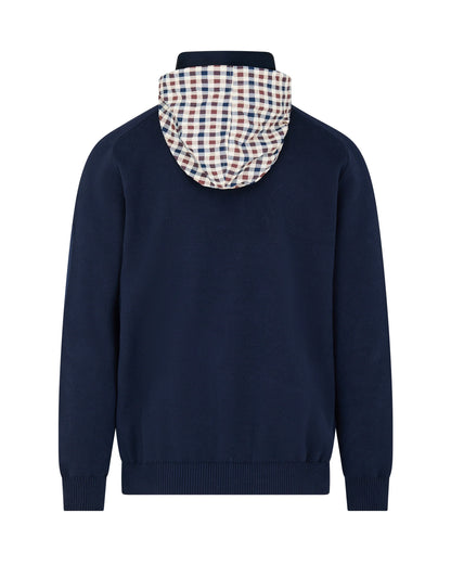AQUASCUTUM MAGLIA COTTON KNIT 1/4 ZIP SWEATER AA_A006_WO002