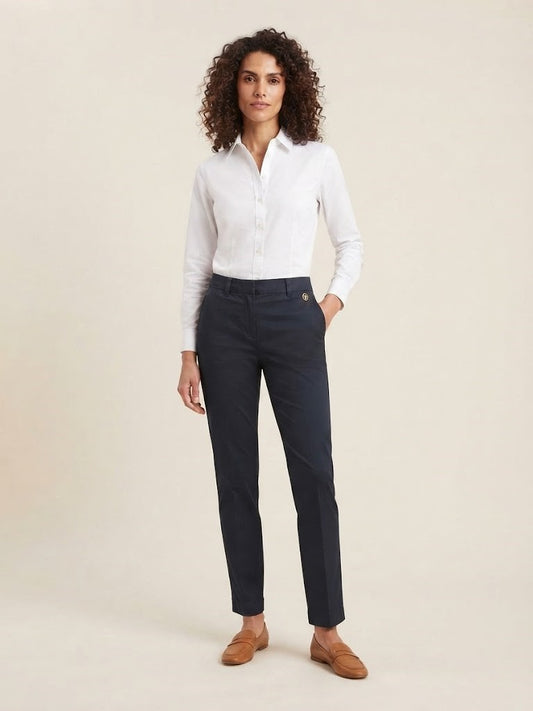 CONTE OF FLORENCE PANTALONE CHINO 6547D013B035