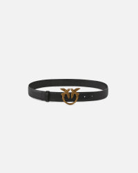 PINKO  LOVE BERRY H3 BELT.LOW VITELLO FW25