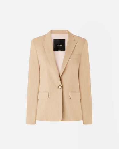 Pinko  FREDA GIACCA LINO STRETCH SS26