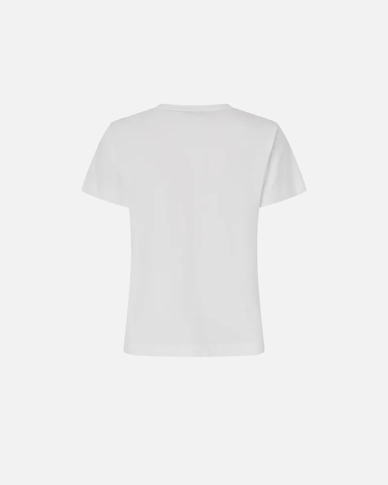 Pinko  NAMBRONE T-SHIRT JERSEY RICAMO FW25