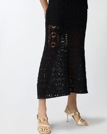 PINKO  JUNCUS ABITO CROCHET SEWON  SS26