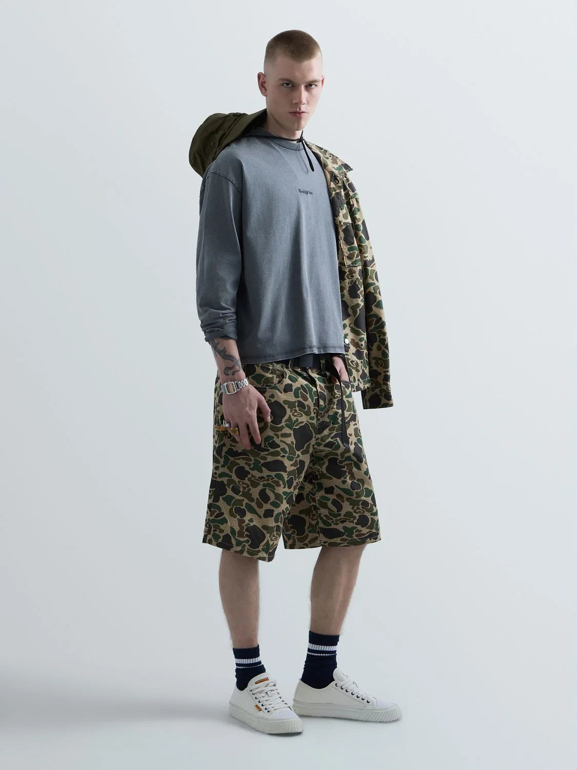 REPLAY INC. T-shirt manica lunga KU6042.000.D23846N