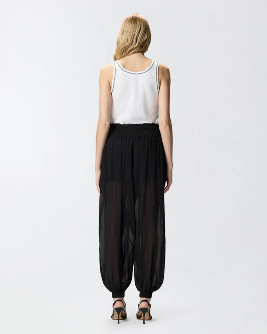 Pinko  BITETTO CANOTTA COSTINA LOGO  SS26
