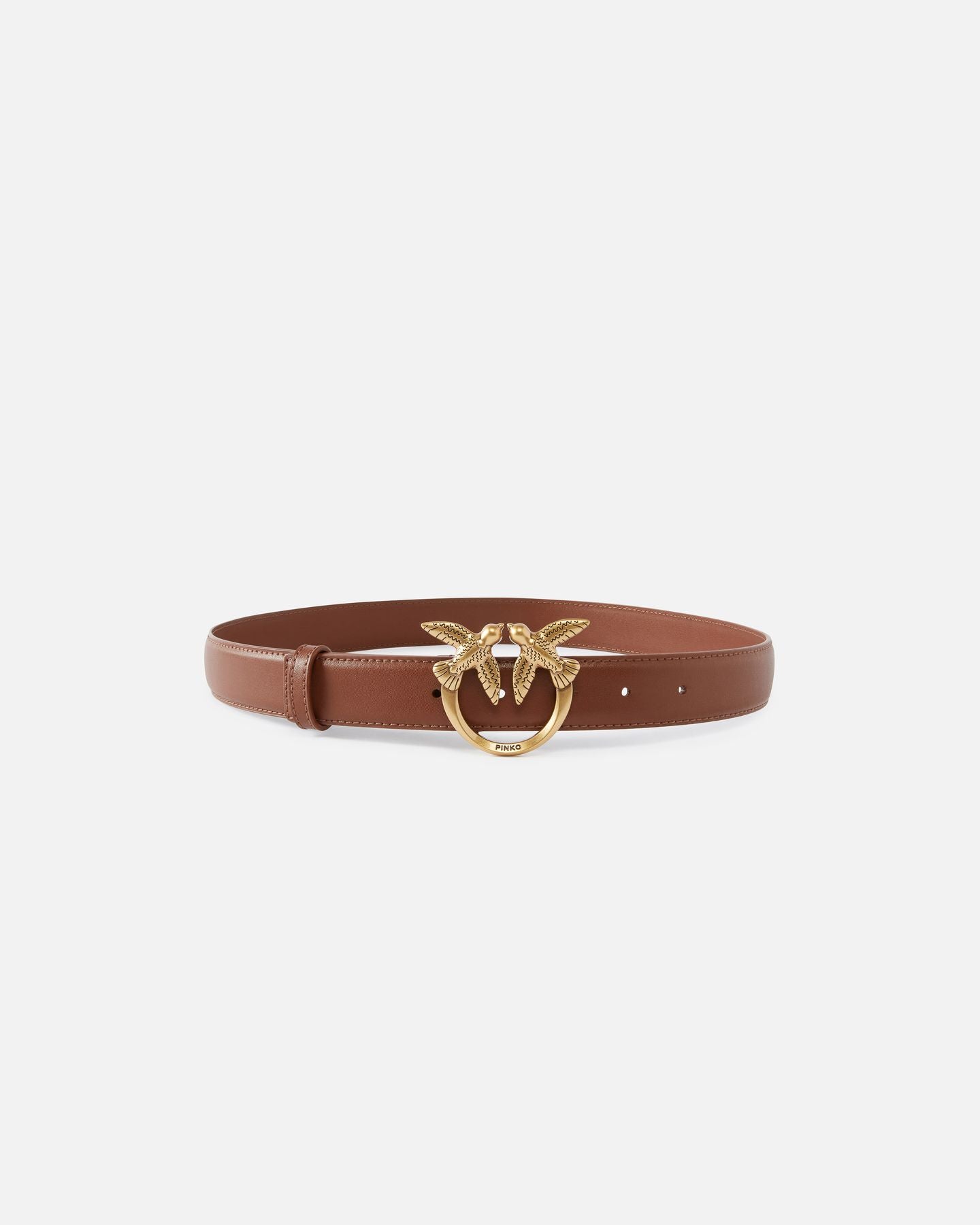 PINKO  LOVE BERRY H3 BELT VITELLO SET 24.25