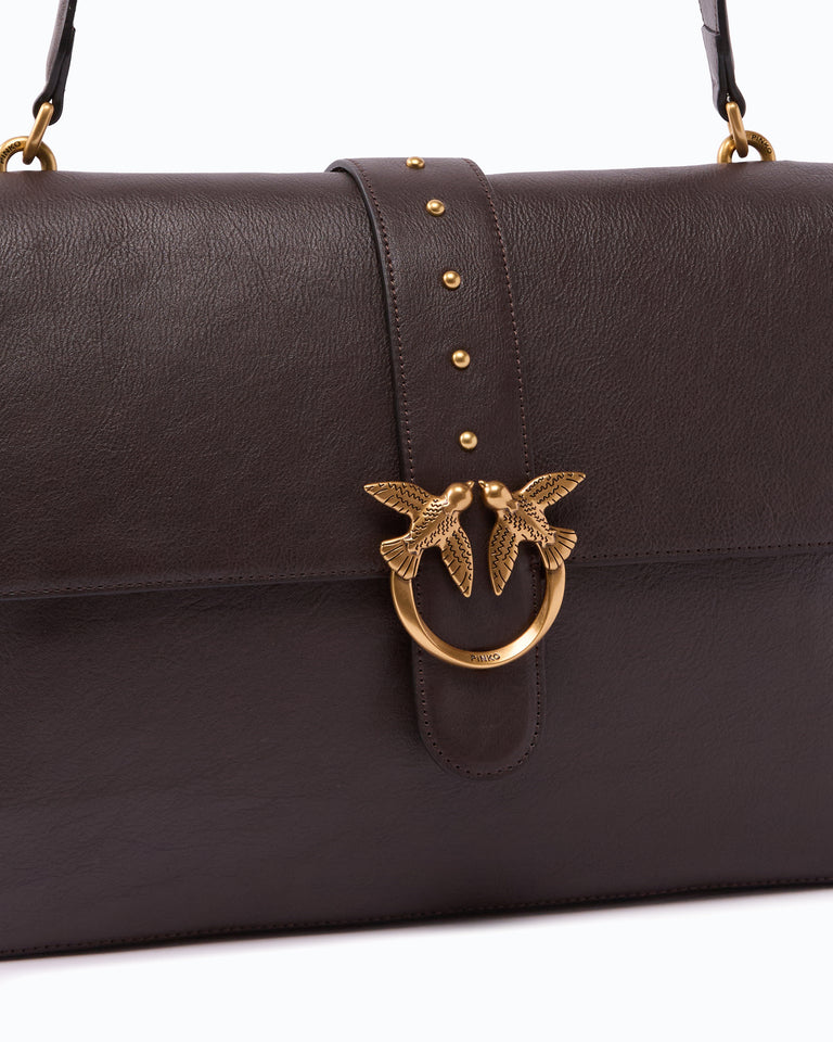 PINKO Borsa a mano e tracolla LOVE ONE EXTRA SLOUCHY VITELLO