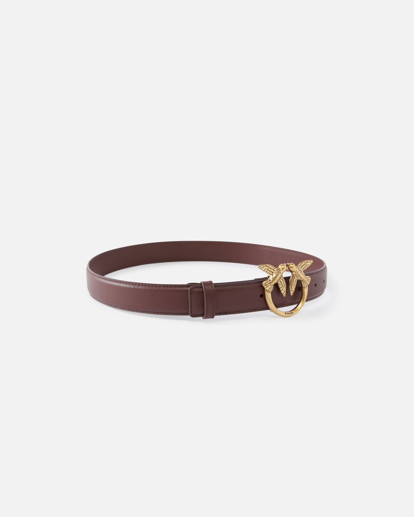 PINKO  LOVE BERRY H3 BELT VITELLO SET 24.25