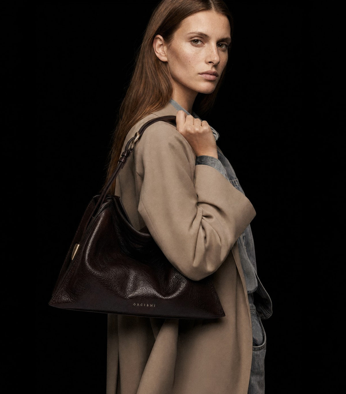 ORCIANI Borsa a spalla B02231-LGN