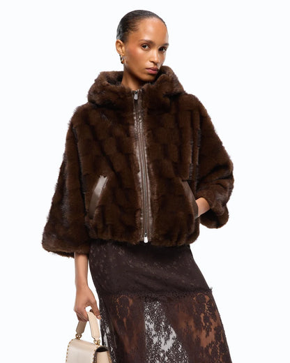 PINKO Simil Pelliccia CADETIA