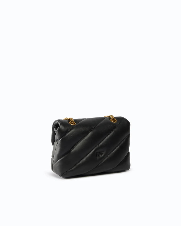 PINKO Borsa a mano e tracolla PUFF MINI NEW BUCKLE SHEEP NAP