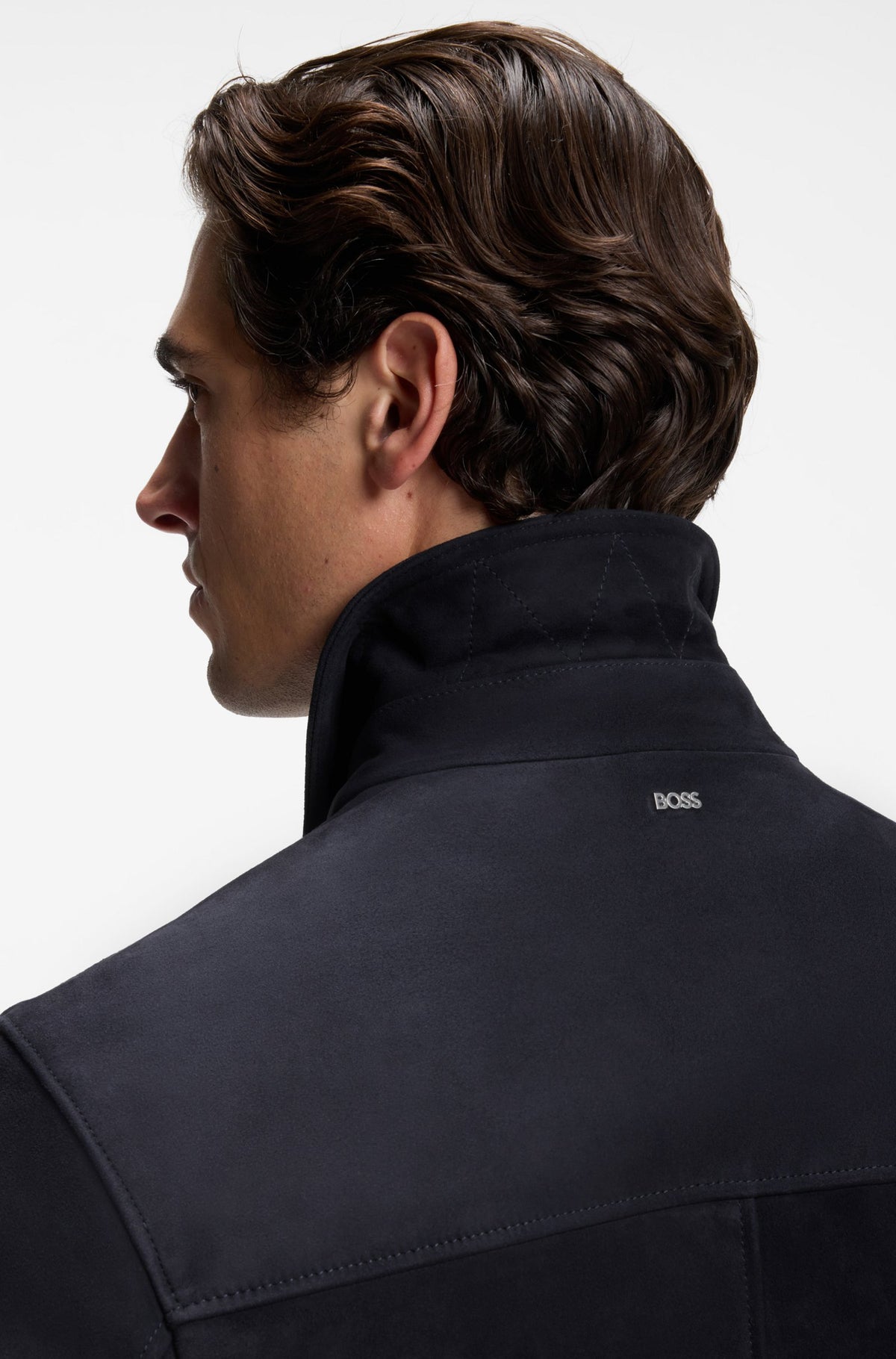 BOSS Giubbotto in pelle H-Malbano7 10281653 01