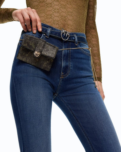 PINKO PANTALONE FLORA