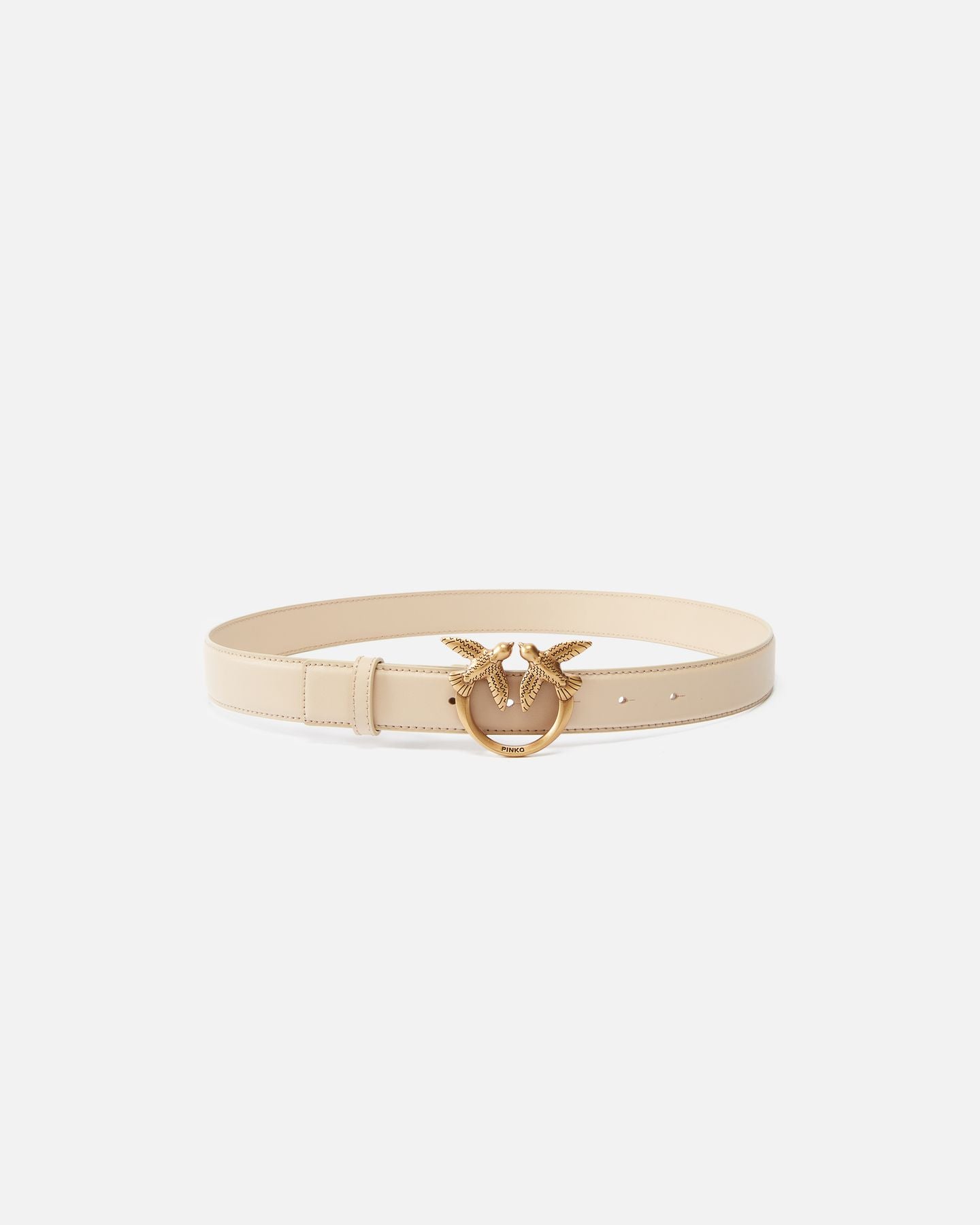 PINKO  LOVE BERRY H3 BELT VITELLO SET 24.25