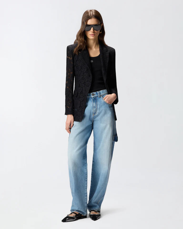 PINKO  CALCOLATORE CANOTTIERA COSTINA SS26