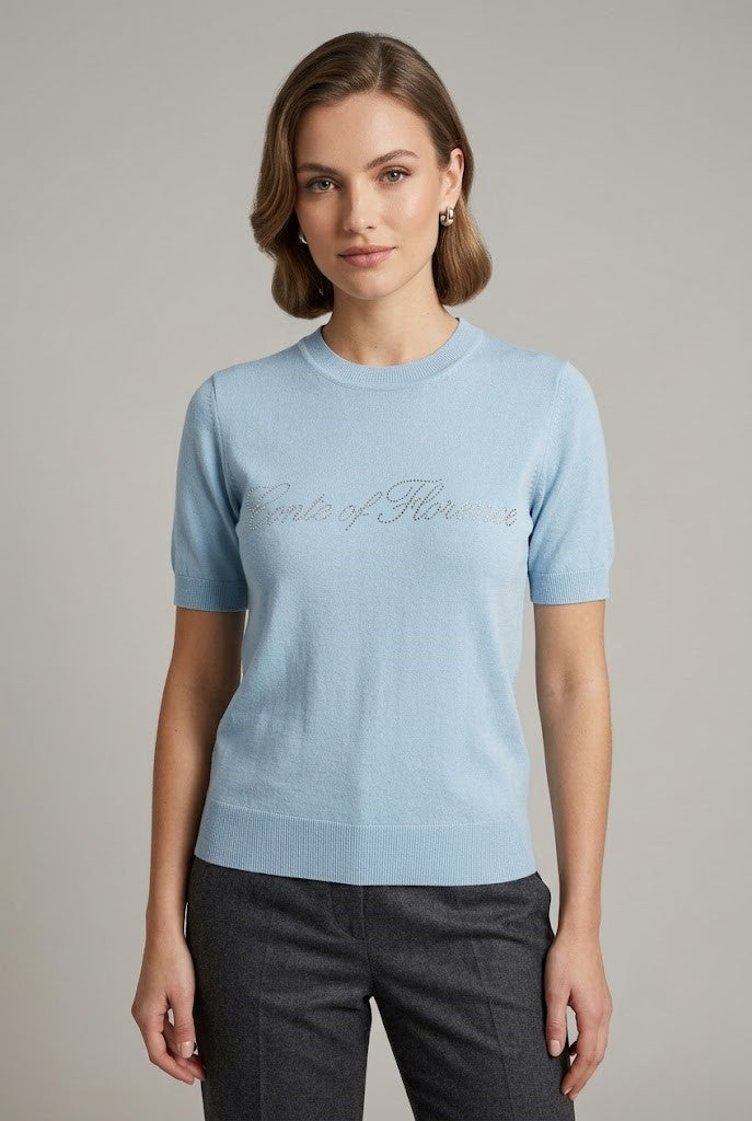 CONTE OF FLORENCE MAGLIA GIROCOLLO 6550D017B040