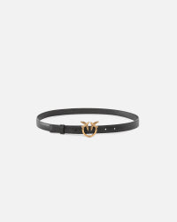 PINKO  LOVE BERRY H2 BELT.LOW VITELLO FW25