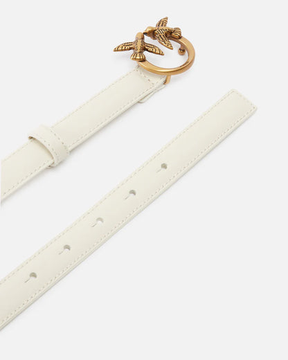 PINKO  LOVE BERRY H2 BELT.LOW VITELLO SS26