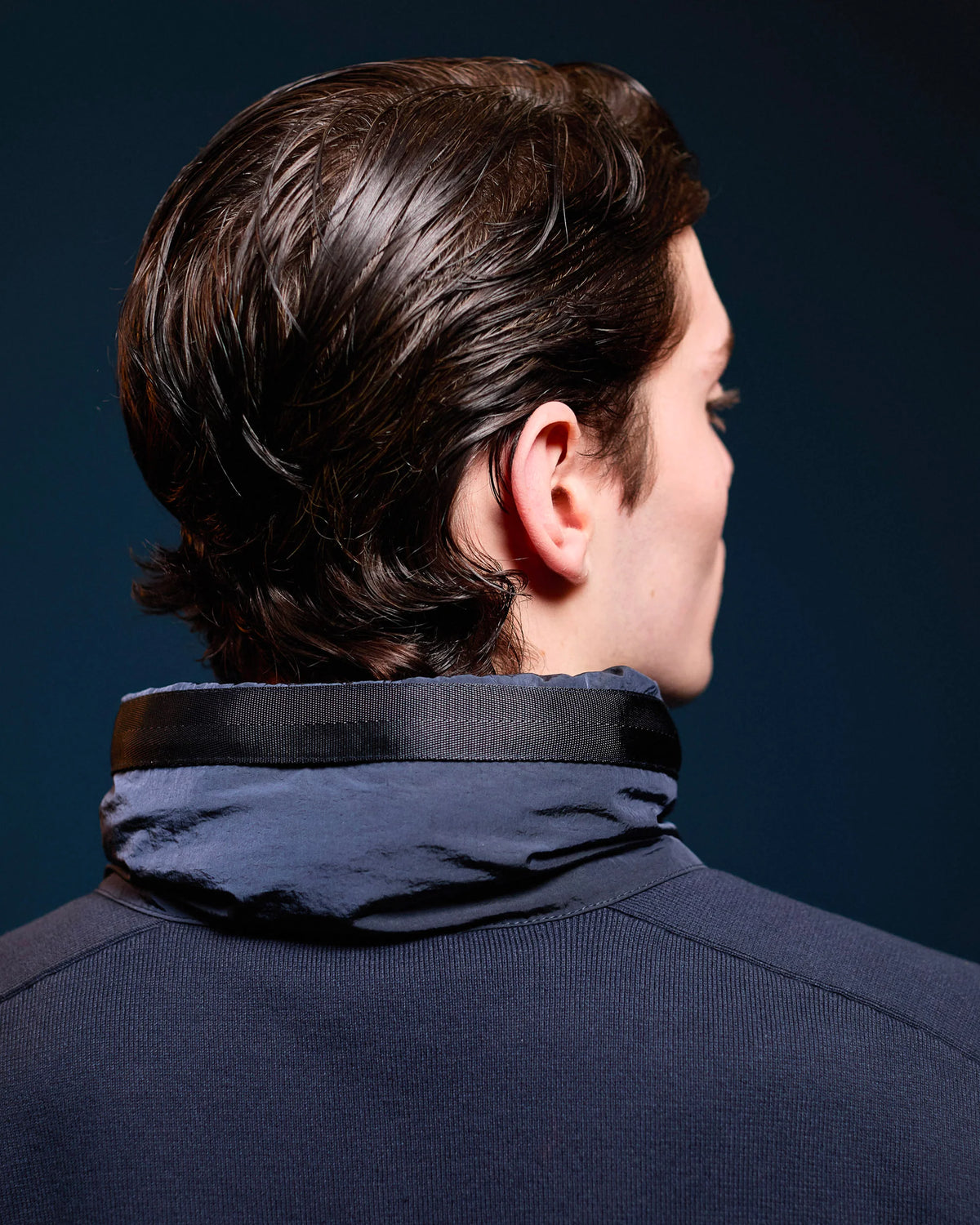 AQUASCUTUM MAGLIA COTTON KNIT 1/4 ZIP SWEATER AA_A006_WO002