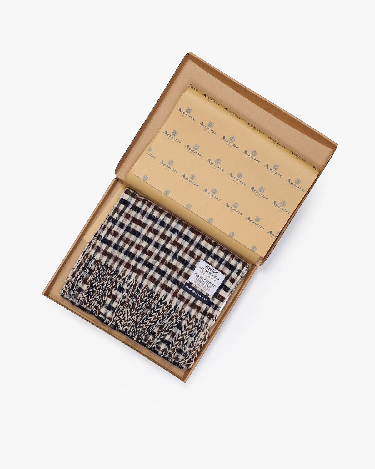 AQUASCUTUM SCIARPA WOOL ICONIC SCARF AA_ICON_SF001