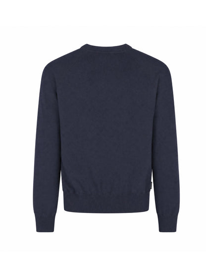 AQUASCUTUM MAGLIA COTTON KNIT CREWNECK SWEATER AA_A006_WO004