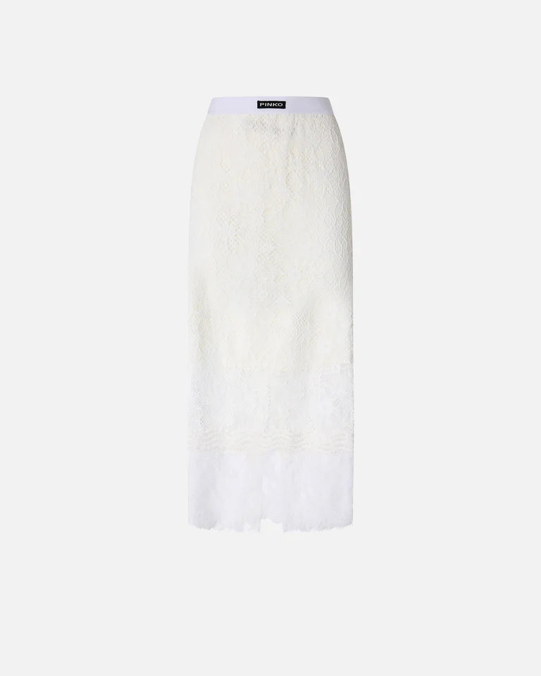 Pinko  HARMONIE GONNA PIZZO REBRODE SS26