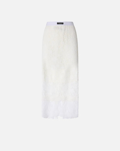 Pinko  HARMONIE GONNA PIZZO REBRODE SS26