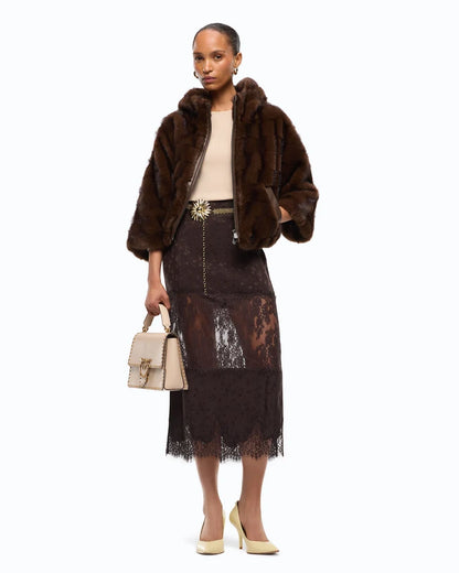 PINKO Simil Pelliccia CADETIA