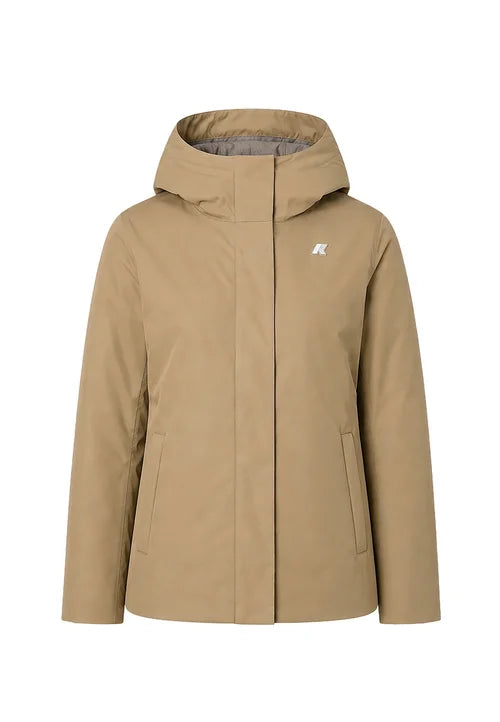 K-WAY GIUBBINO LIL TWILL SOFT BEAVER