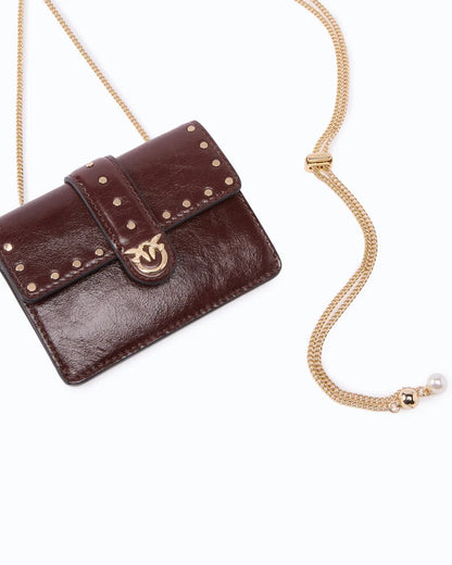 PINKO Portatessere LOVE POCKET STUDS VIT. POLISHE