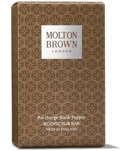 MOLTON BROWN  RE-CHARGE BLACK PEPPER barra di sapone esfoliante