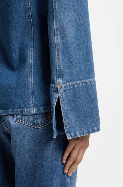 BOSS Camicia in denim C_SLIM SHIRT 10280117 01