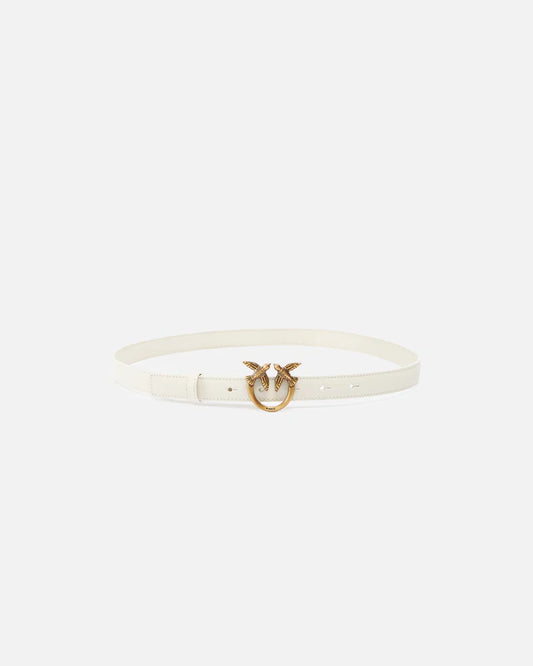 PINKO  LOVE BERRY H2 BELT.LOW VITELLO SS26