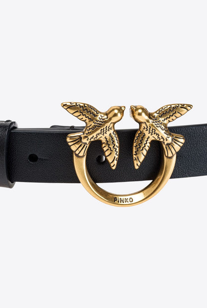 PINKO LOVE BERRY H2 BELT VITELLO SETA BORCHIE LOVE BERRY H2 BELT VITELLO SETA BORCHIE